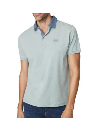 Polo Vert Homme TBS ARSON 1