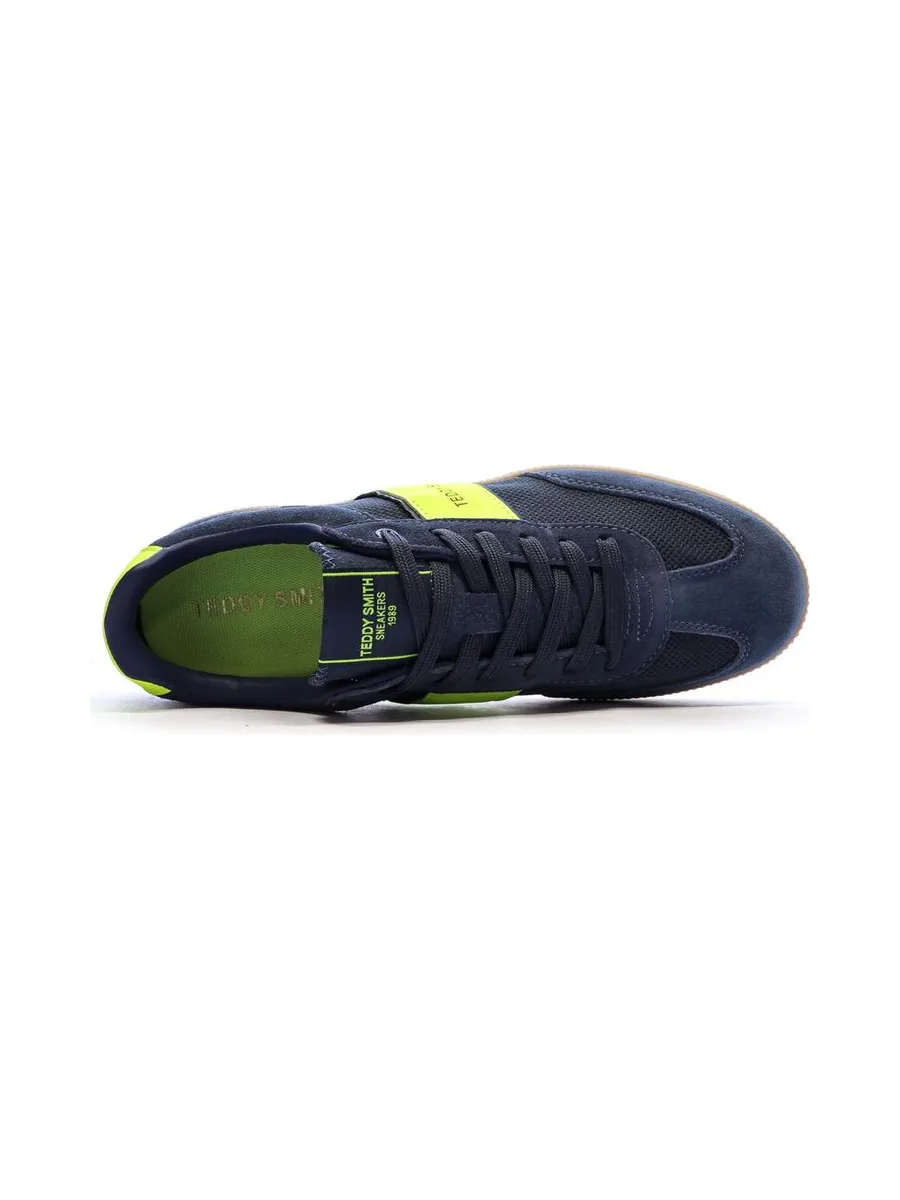 Baskets Marine/Jaune Homme Teddy Smith Z.Serr 5