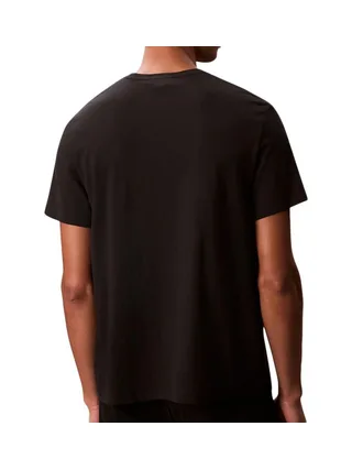 T-shirt Noir Homme Calvin Klein Jeans Ss 20s Eu 2