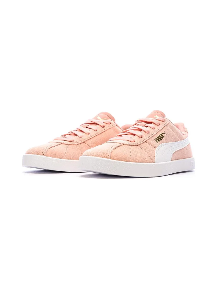 Baskets Rose Corail Fille Puma Club 7