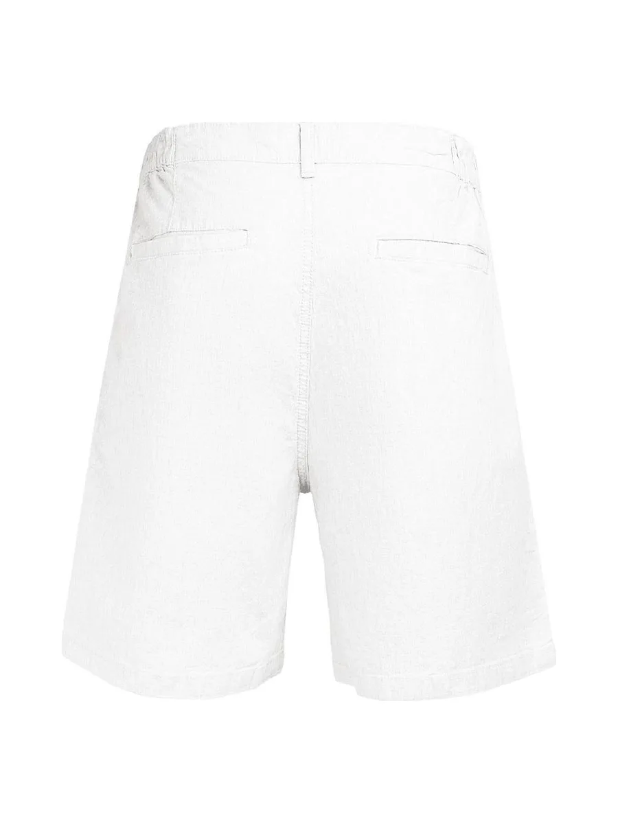 Short Chino Blanc Homme Teddy Smith Linen 3