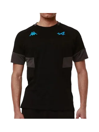 T-shirt Noir Garçon Kappa Adobi Alpine F1 1