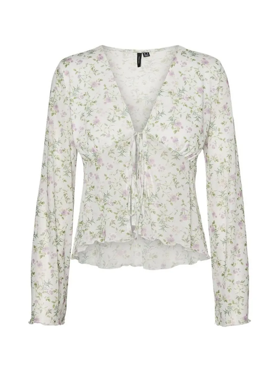 Blouse Blanche Femme Vero Moda Haven 2