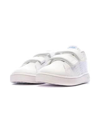 Baskets Blanches Bébé/Junior Adidas Advantage 6