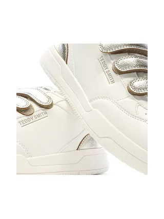 Baskets Ecru/Doré Femme Teddy Smith Sra C 7