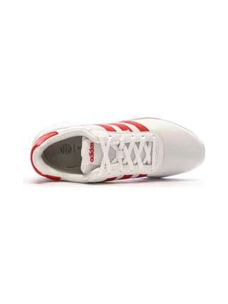 Baskets Blanches/Rouges Homme Adidas Lite Racer 3.0 4