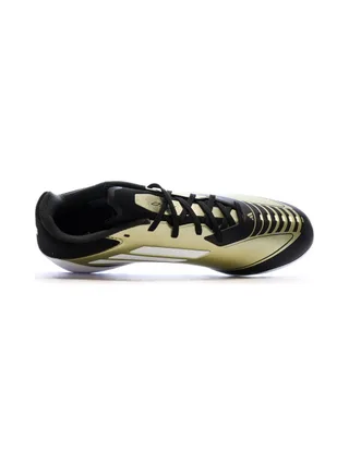 Chaussures de Foot Noir/Doré Homme Adidas F50 League 2G/3G AG Messi 4