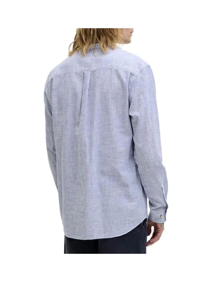 Chemise Bleu/Blanche Homme Jack & Jones Jjesummer 3