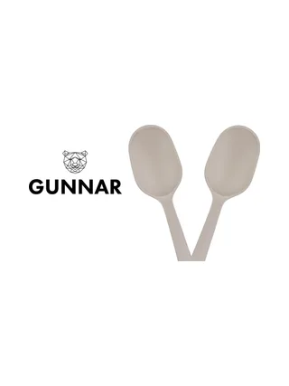 Couverts à salade en bois et silicone GUNNAR 3