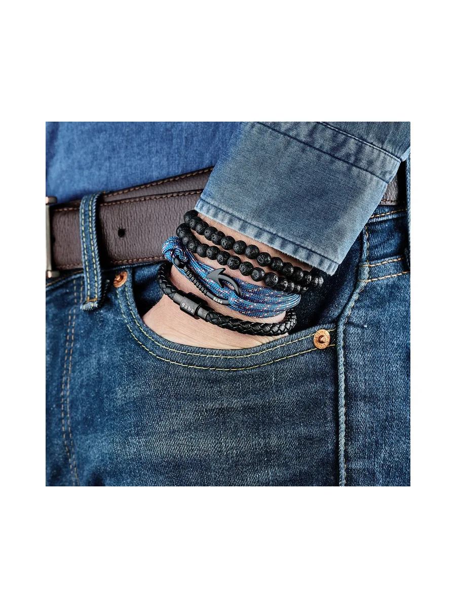 Bracelet Iéna bleu 2
