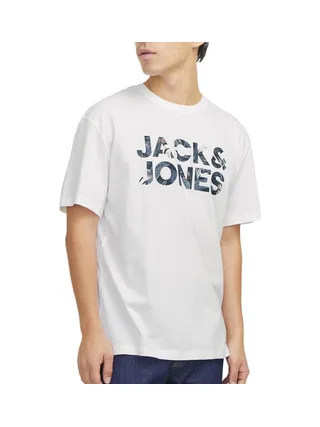 T-Shirt Blanc Homme Jack & Jones Bryan 1