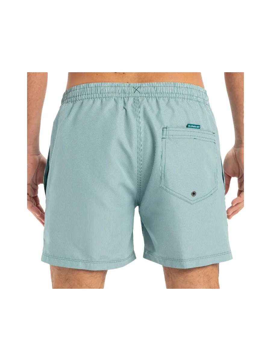 Short de Bain Vert Homme Quiksilver Deluxe 15 3