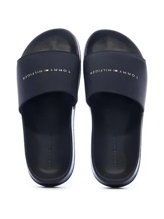 Claquettes Marine Homme Tommy Hilfiger Textu 3
