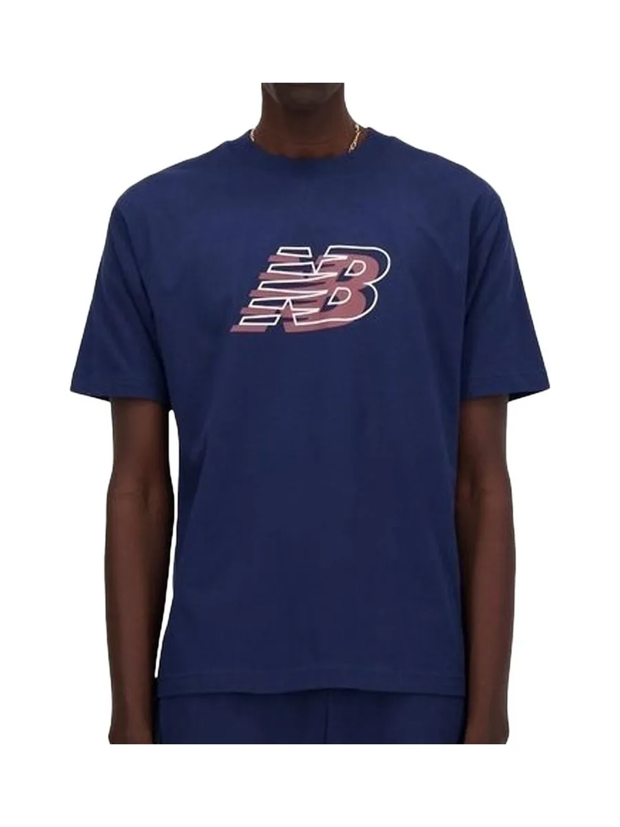 T-shirt Violet Homme New Balance Graphic 2