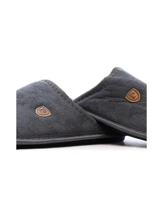 Chaussons Gris Homme Pierre Cardin Slippers 7