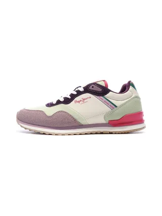 Baskets Violet Femme Pepe jeans London Band 1
