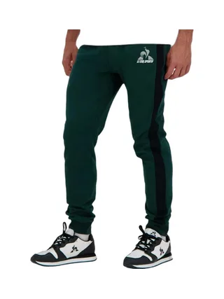 Jogging Vert Homme Le Coq Sportif Contemporain 1