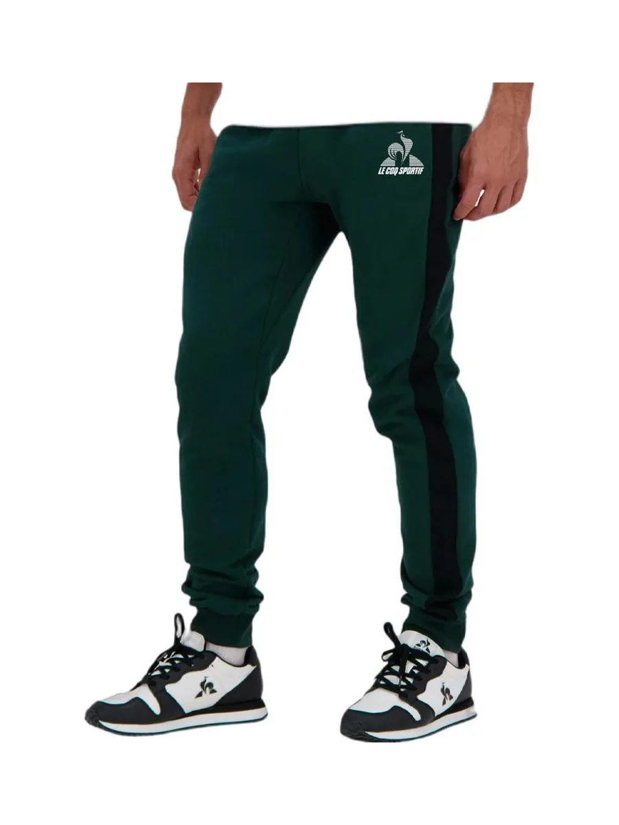 Jogging Vert Homme Le Coq Sportif Contemporain 2