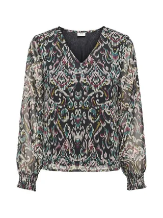 Blouse Noir Imprimé Femme JDY Jonna 1