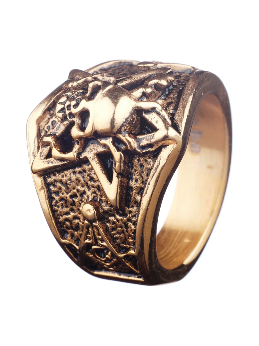 Bague Cadet dorée 1