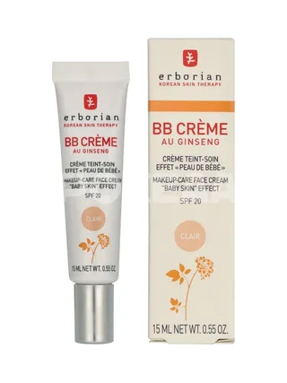 Erborian BB Cream Au Ginseng 5-In-1 Baby Skin Effect SPF20 15ml - Clair 1