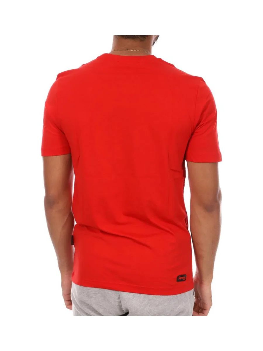 T-shirt Rouge Homme Supreme Grip Magazine 3
