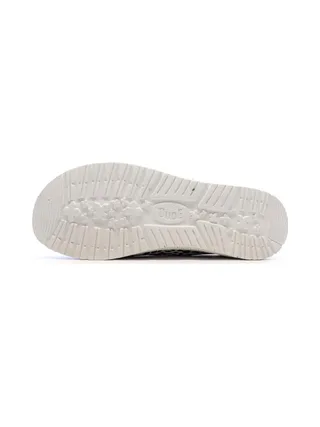 Chaussures Noir/Blanc Femme Hey Dude Blackgrey 5