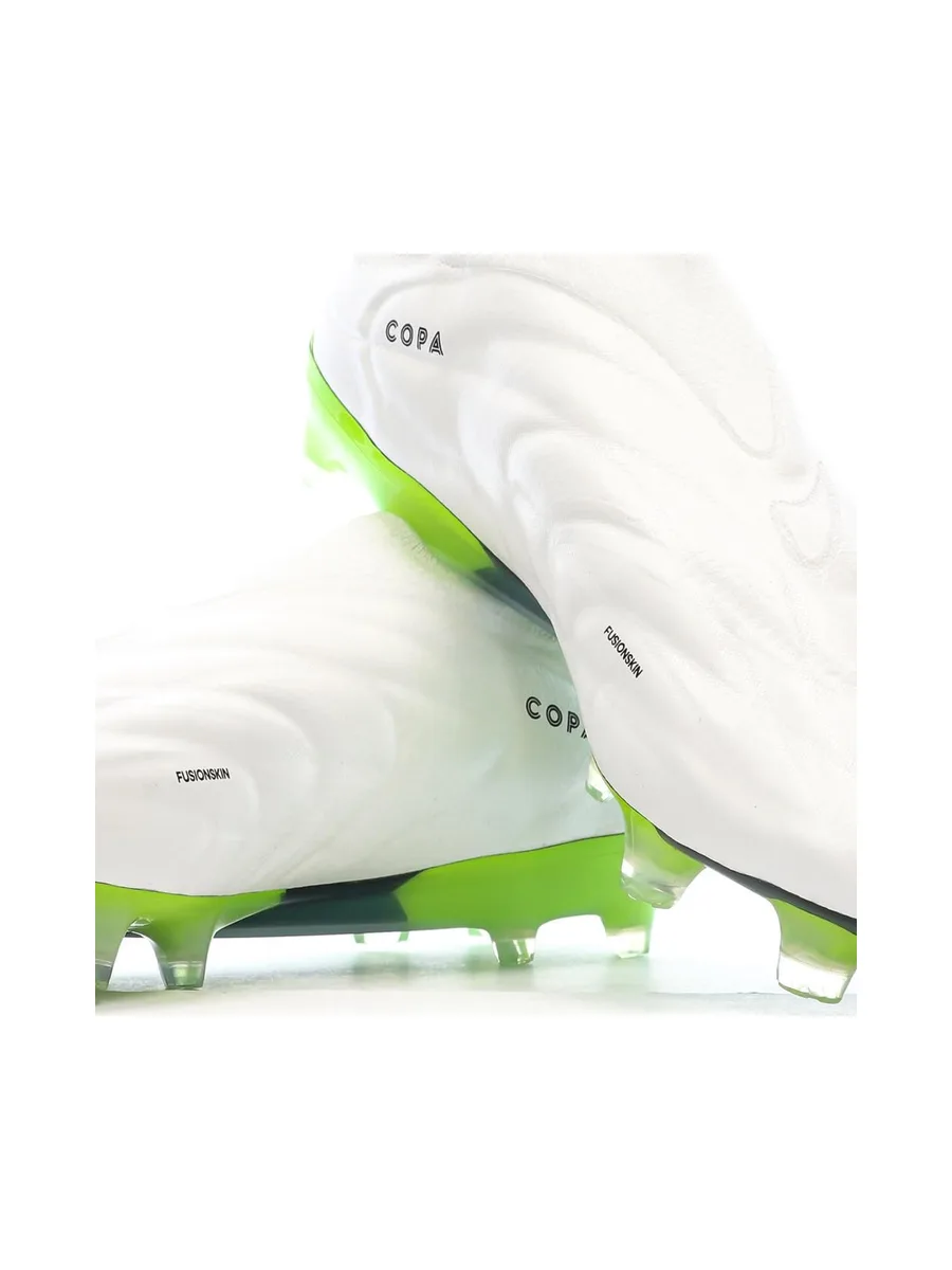 Chaussures de Foot Blanches Adidas Copa Pure+ FG 8