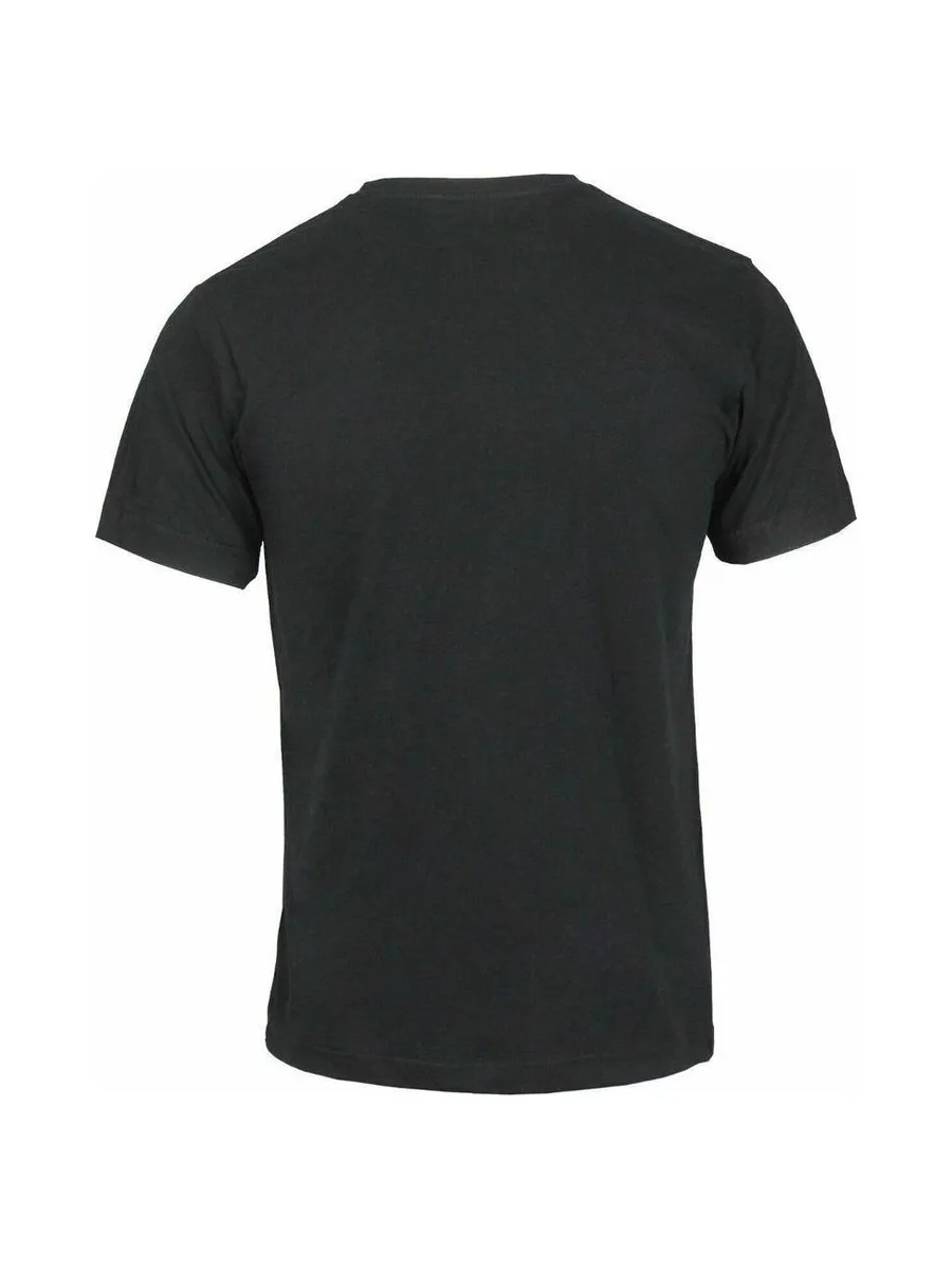 T-Shirt Noir Homme Dc Comics Batman Logo Mensofm 3