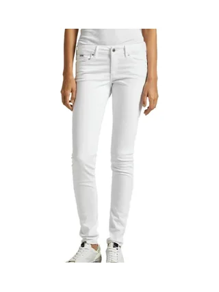 Jean Slim Blanc Femme Pepe Jeans Gymdigo 1