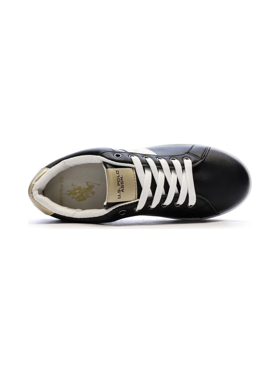 Baskets Noires/Dorés Femme US Polo ASSN For Everyday 5