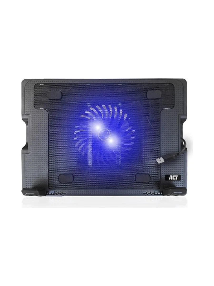Laptop stand w fan and 2-port usb hub 3