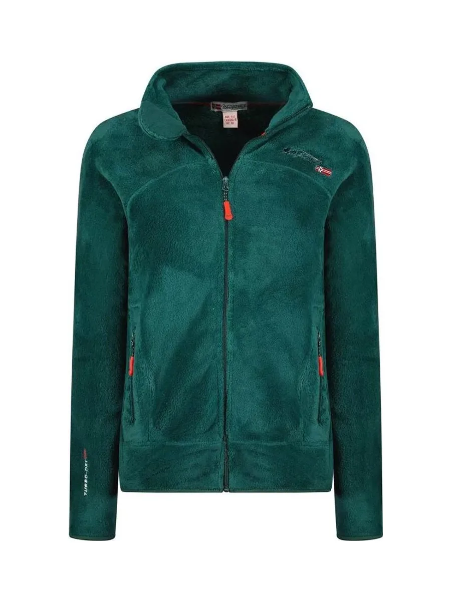 Veste polaire Vert Femme Geographical Norway Upaline 1