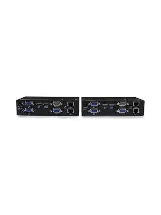 USB Dual VGA over Cat5 KVM Extender 3