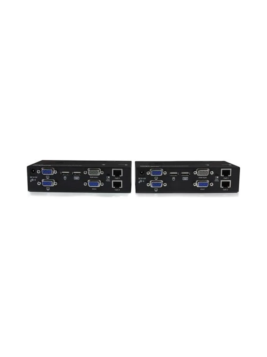 USB Dual VGA over Cat5 KVM Extender 3