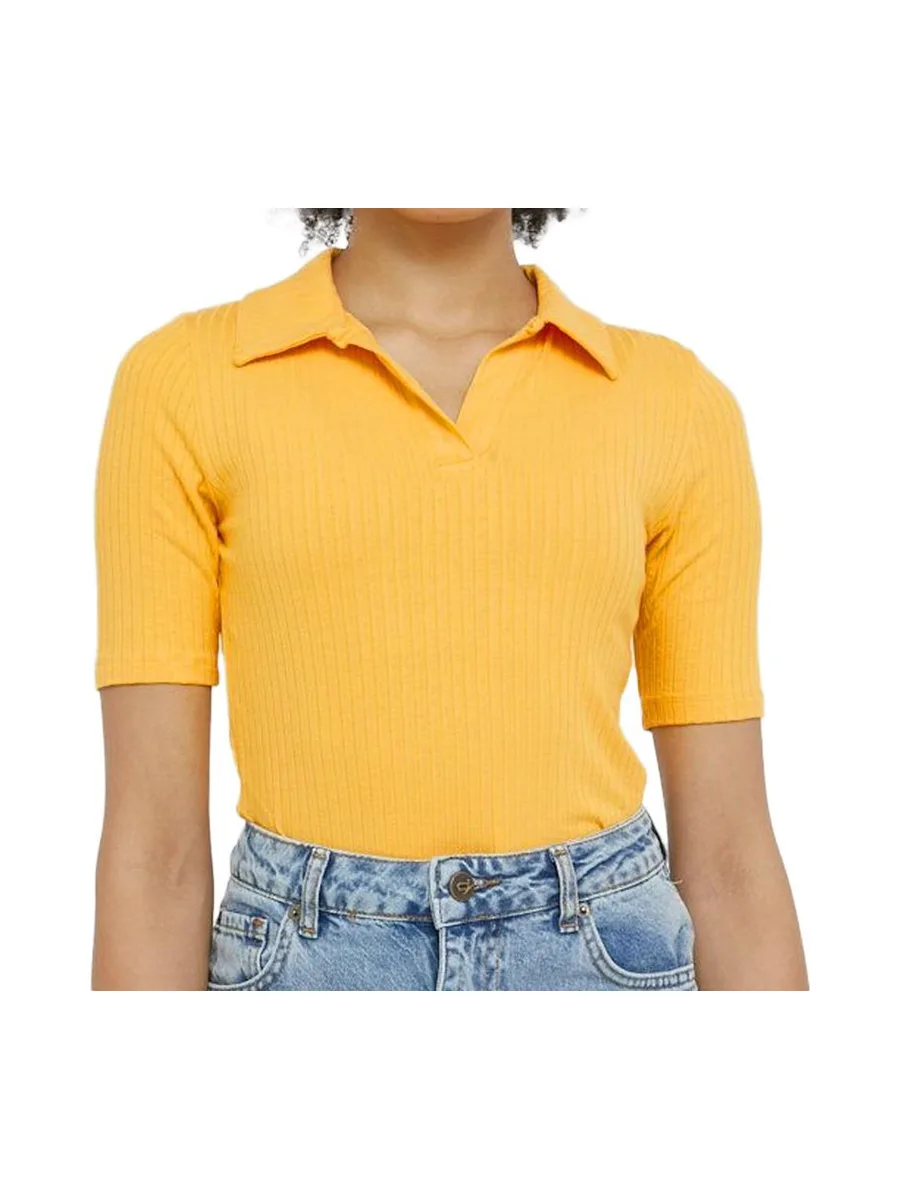 Polo Jaune Femme JDY Fransiska 2