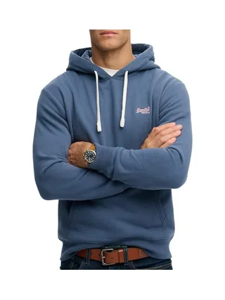 Sweat Bleu Homme Superdry Essentialss 1