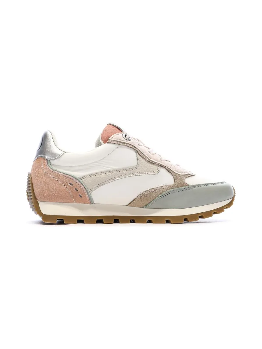 Baskets Blanches/Roses/Bleu Femme Chaussures Piel 3