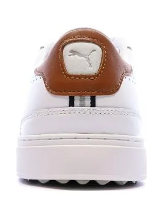 Baskets de golf Blanches/Camel Homme Puma Hypnotic 3