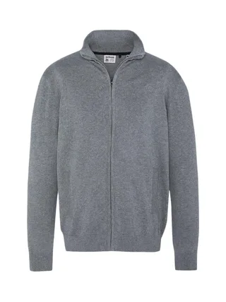 Gilet Zippé Gris Homme Schott PLB120 1