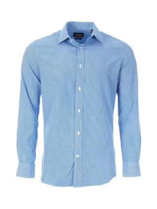 Chemise Bleu/Blanc Homme Scotch & Soda SHOP02A40 1
