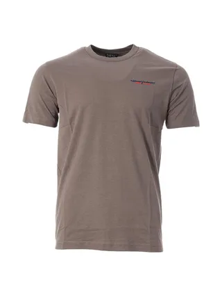 T-shirt Gris Homme Diesel T-just Small Ind Off Maglietta 1