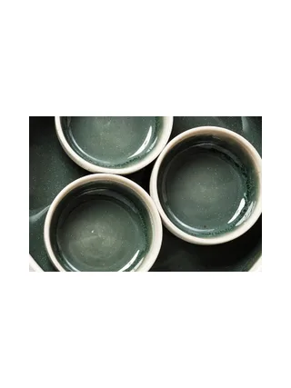 Bol OXYGEN Ø9cm - 6 pièces - Vert de gris 11