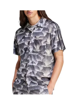 T-Shirt Gris/Noir Femme Adidas Tiro Aopshirt 1