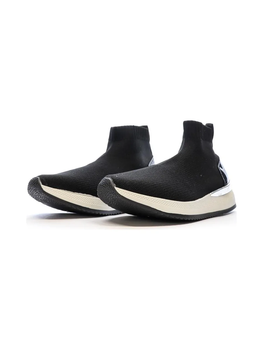 Baskets Noires Femme Eskandalo & Kaos Ankle 7