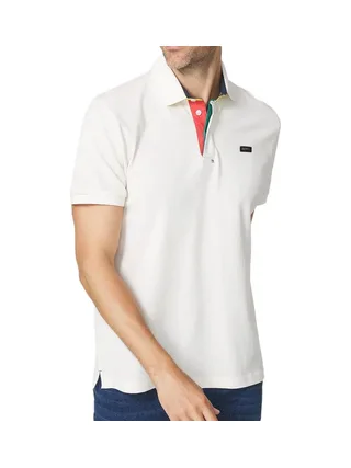 Polo Blanc Homme TBS CLIDEPOL 1