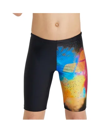 Boxer de bain Noir/Bleu Garçon Arena Swijammer 1