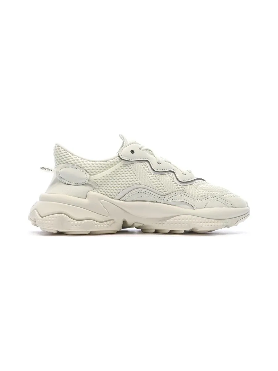 Baskets Blanches/Crème Femme Adidas Ozweego 3