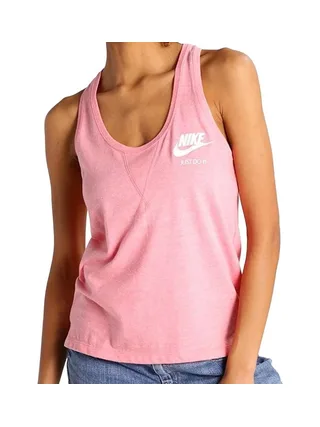 Débardeur Rose Femme Nike Gym Vintage Tank 1