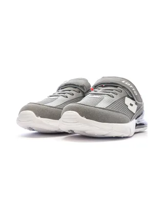 Baskets Grises/Blanches Garçon Lotto Novara 6